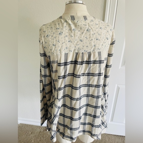 Oddi plaid and floral tunic - Picture 4 of 5